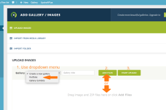 Step-2 Uploading Images