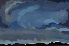 Where the land meets the sky