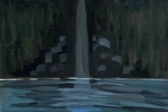 The falls at the blue lagoon 