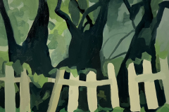 Place with the dancing fence 