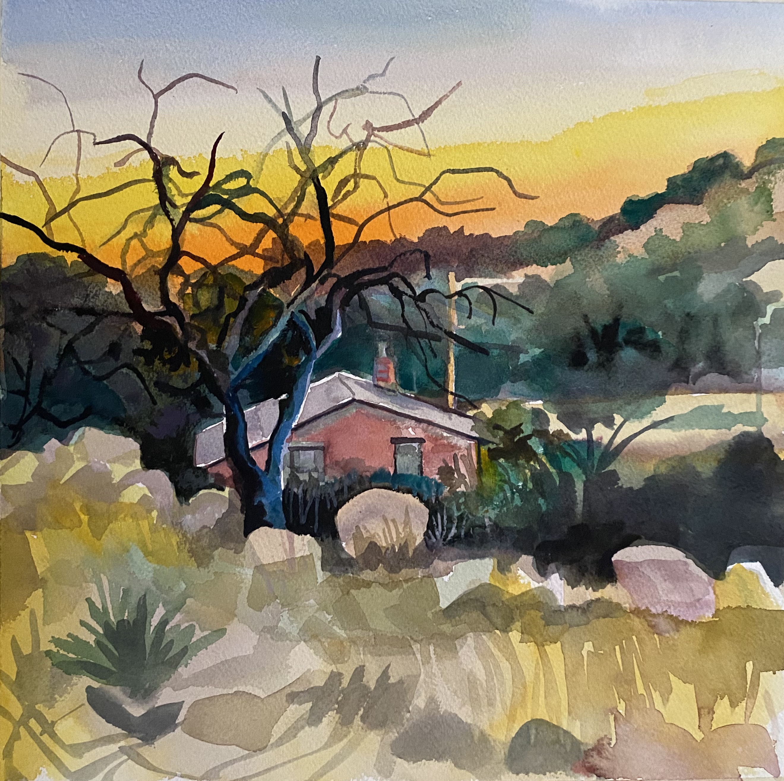 Sunset at Cherry Valley (sold)