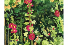At the side of the road