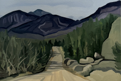 Into the mountains  (sold)