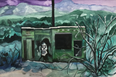 The other side of Santa Fe