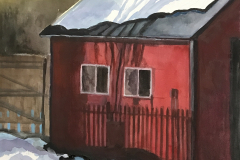 Watching the snow melt