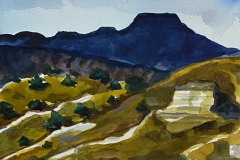 Pedernal mountains rains